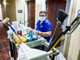 limpieza en hoteles cleaning