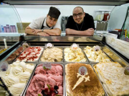 empleado para mostrador de heladeria employee for ice cream shop
