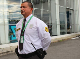 Vigilante de seguridad security guard watchman personal de seguridad