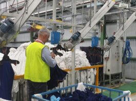 Personal de lavanderia en Murcia Laundry staff in Murcia