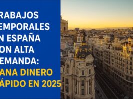Trabajos Temporales en España con Alta Demanda Gana Dinero Rápido en 2025 Temporary Jobs in Spain with High Demand Earn Money Fast in 2025